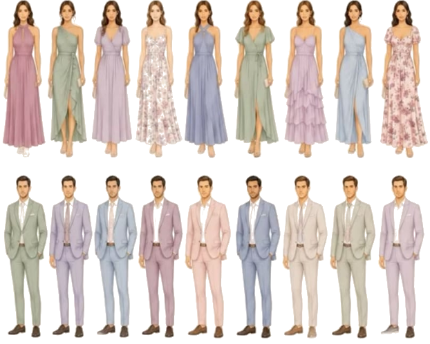Pastel dress-code inspiration